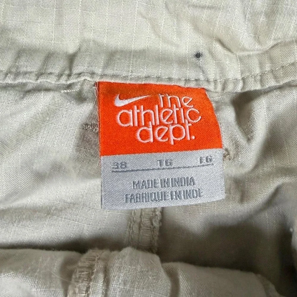 Nike Athletic Dept‎ Tan Cargo Utility RipStop Shorts Size 38 x 11